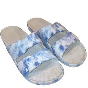 Jonathan Simkhai x Freedom Moses *Limited Edition* Sandals 9/9.5 Sky Tie Dye